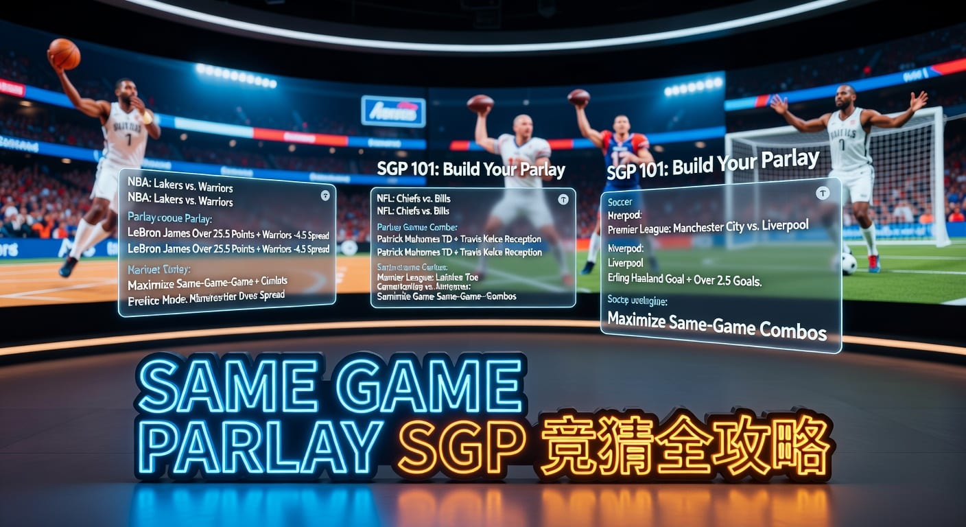 same game parlay SGP 乐鱼体育官网2026玩法