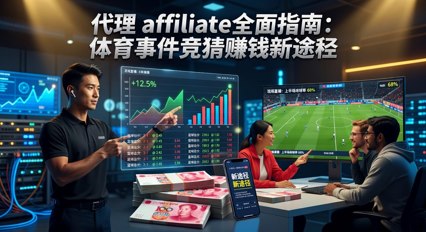 体育赛事代理 Affiliate：资深玩家的盈利之道与最新机遇
