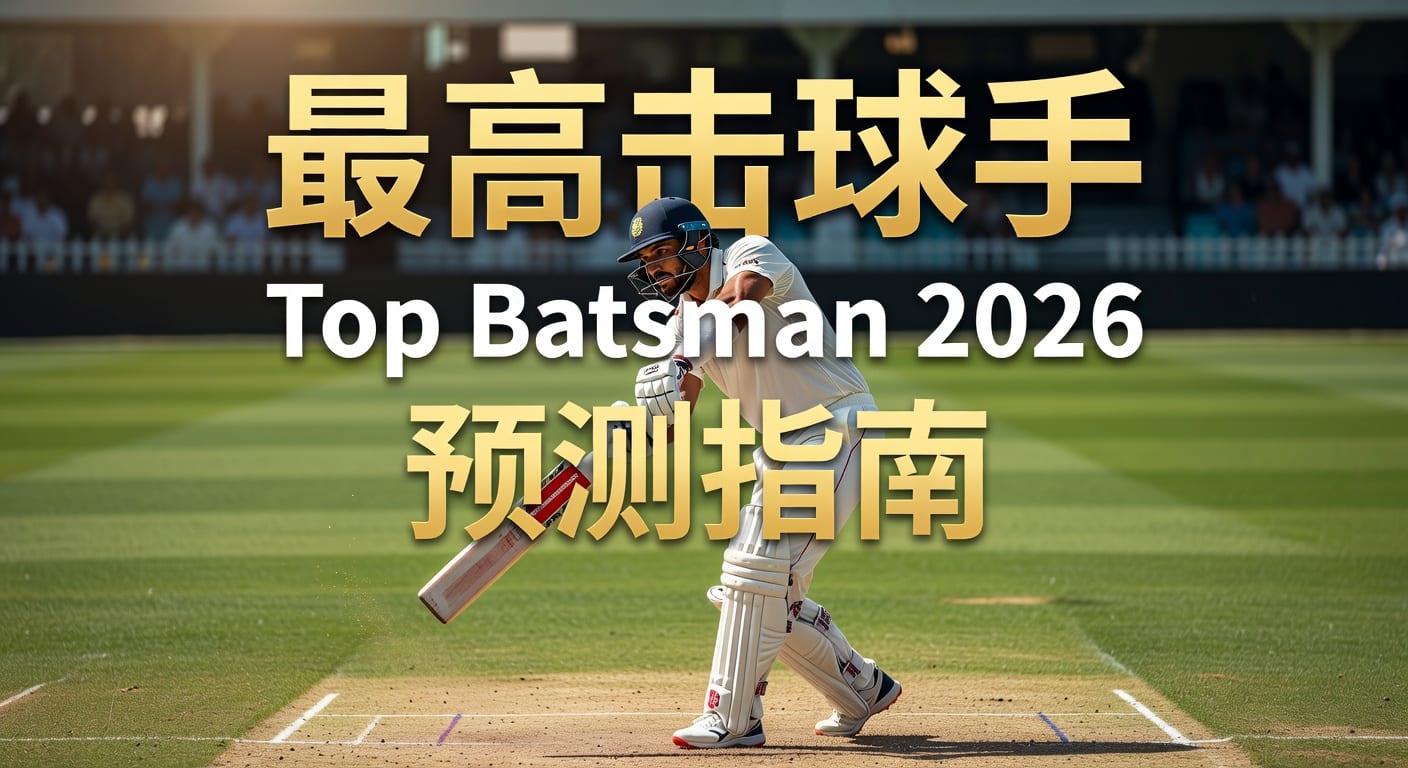 最高击球手 Top Batsman：资深分析师解析顶尖表现与博彩洞察（2026年）