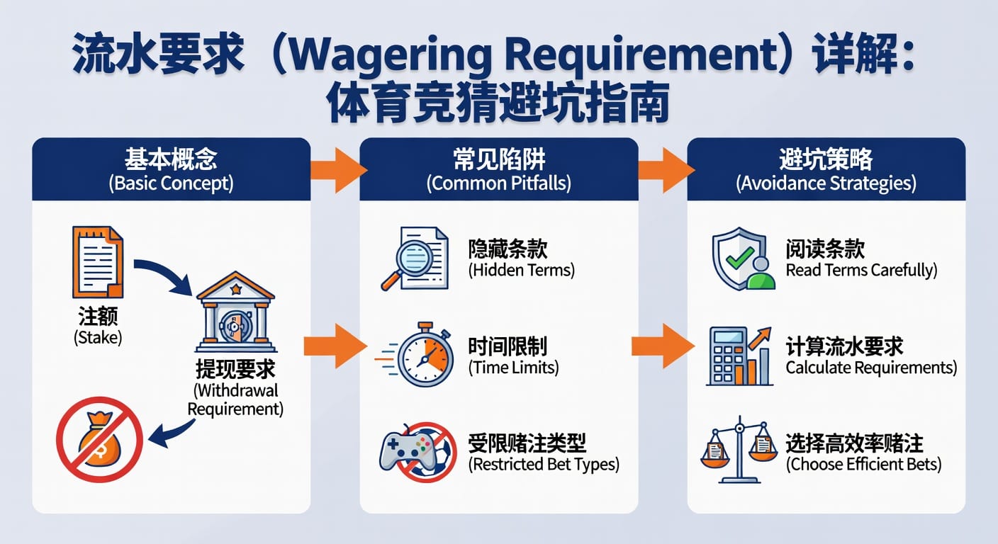 流水要求 sports wagering requirement：资深分析师解密体育博彩玩家必知