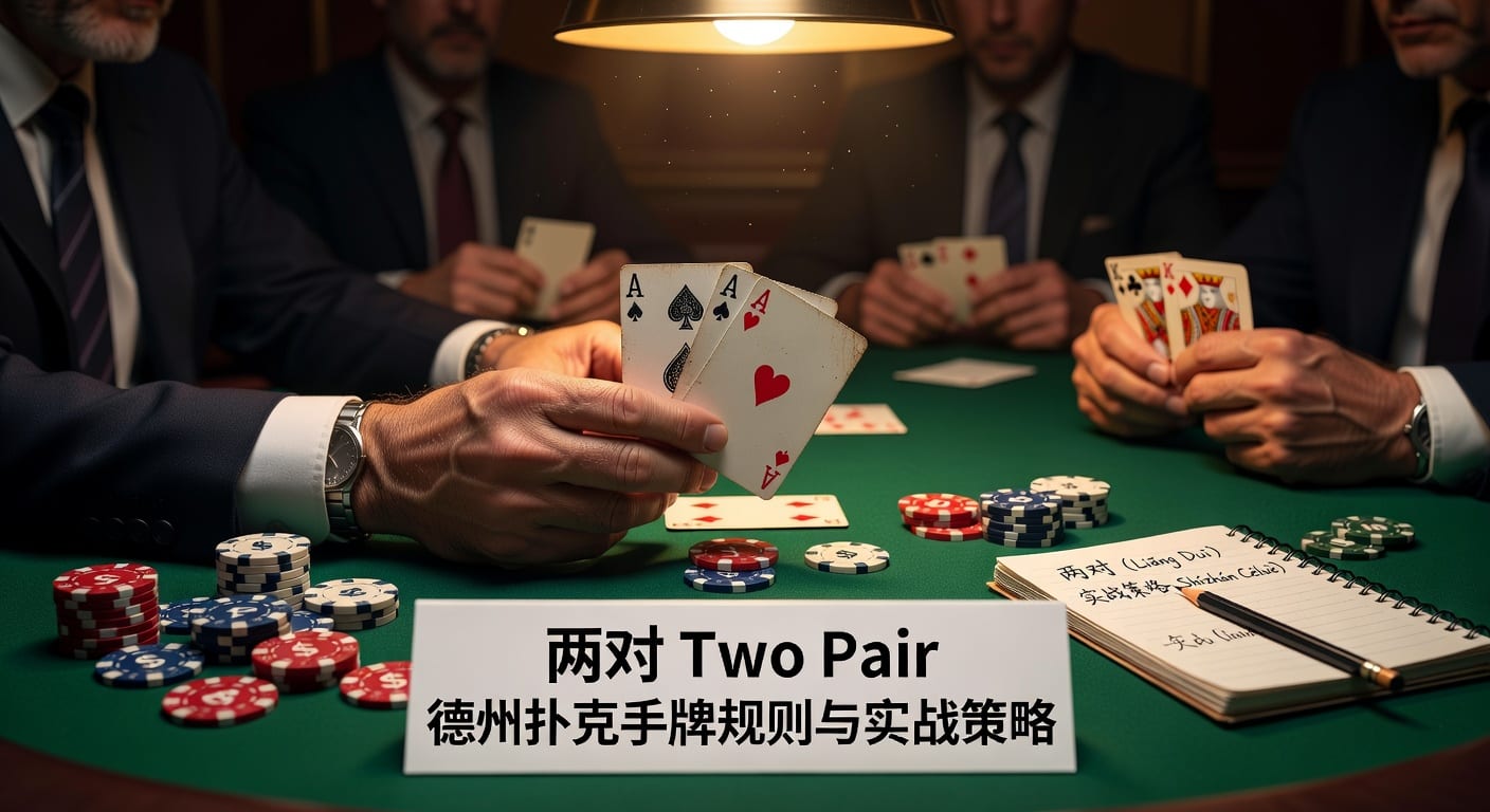 两对 two pair：体育玩家牌型价值与场景判断