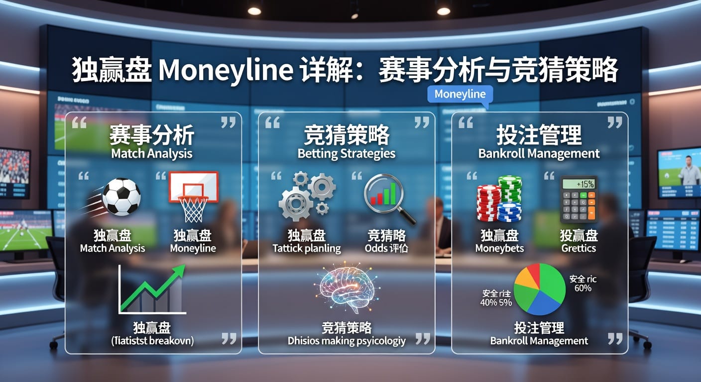 独赢盘 moneyline：胜负判断与投注技巧