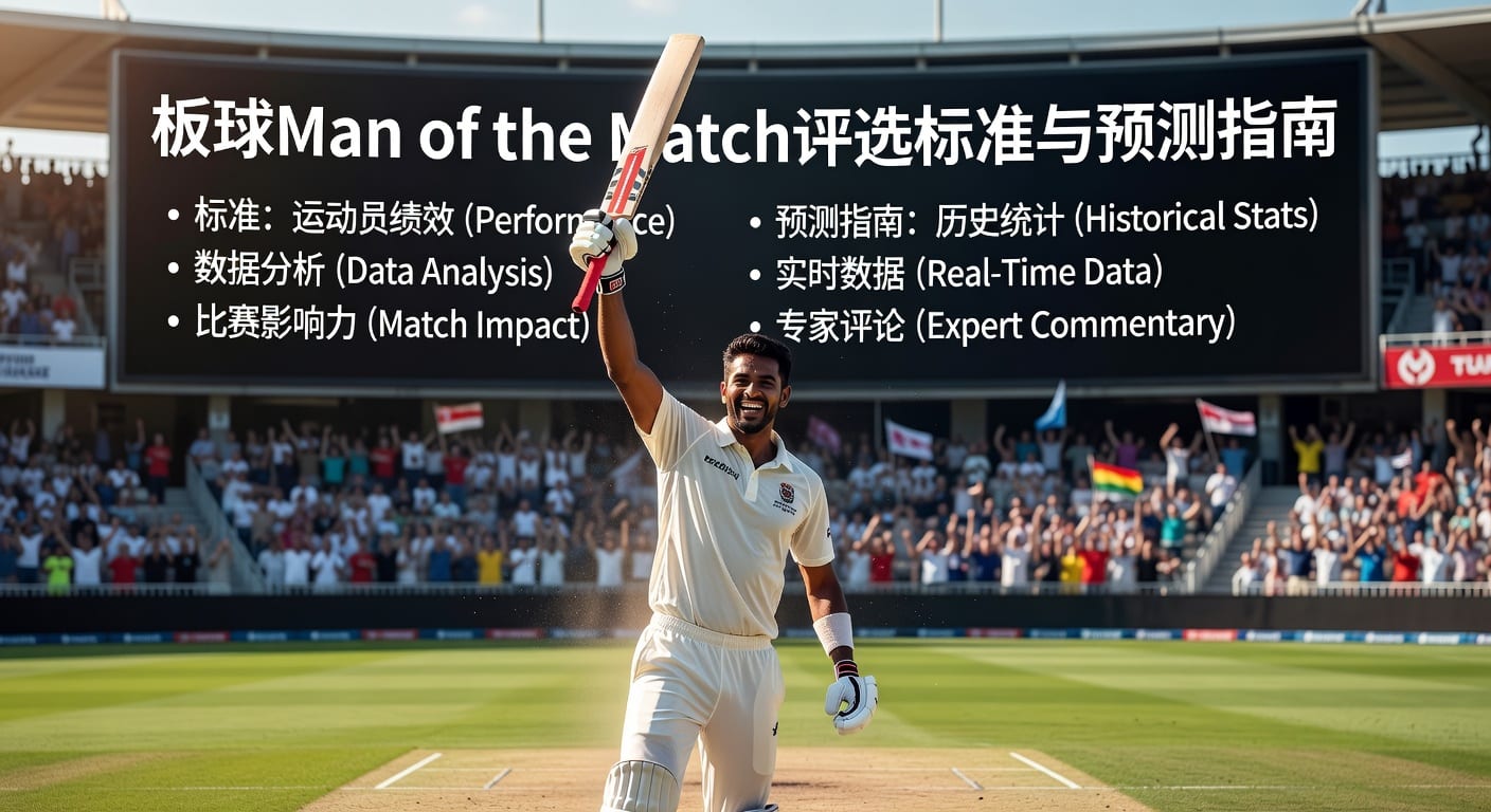 板球Man of the Match：赛后最佳球员怎么判断